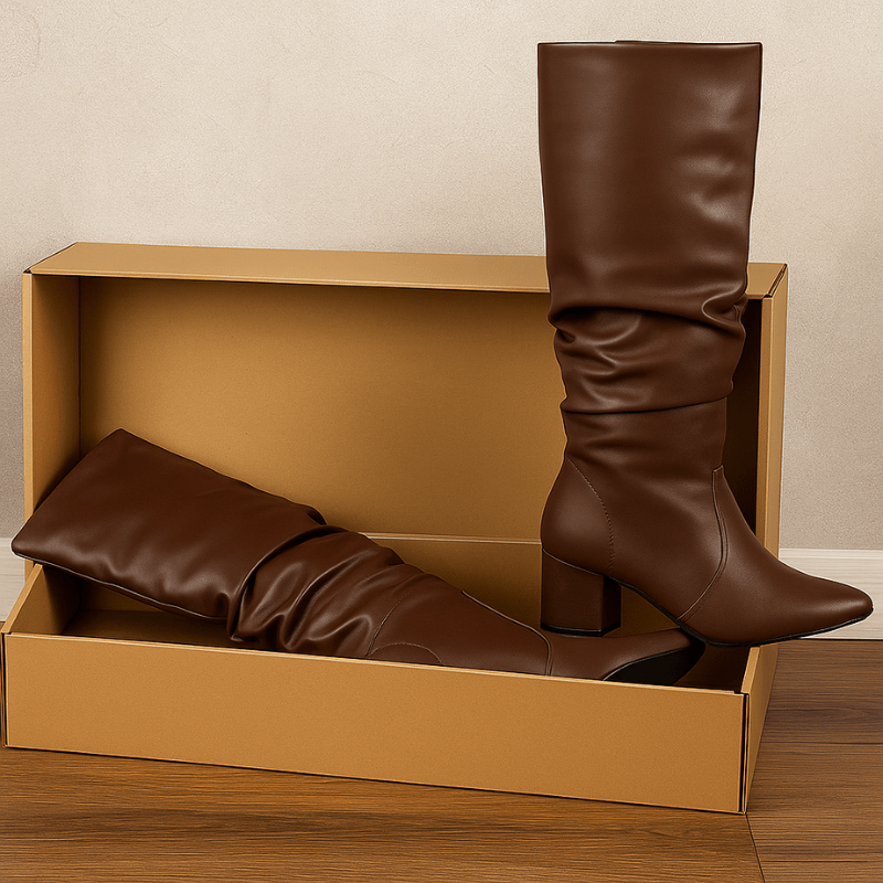 Nevada Bota Western Cano Alto Slouch – Conforto, Estilo e Personalidade - Loja Descontou!