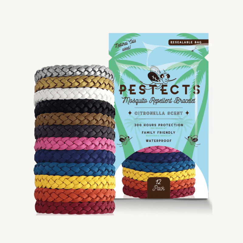 🦟 12 Pulseiras Repelentes de Mosquito – Seguras, Reutilizáveis e Perfeitas para Qualquer Ocasião! - Loja Descontou!