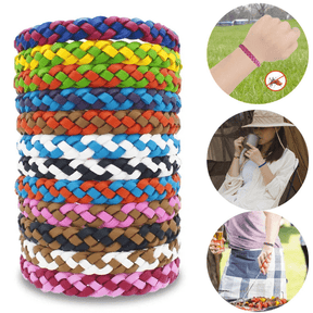 🦟 12 Pulseiras Repelentes de Mosquito – Seguras, Reutilizáveis e Perfeitas para Qualquer Ocasião! - Loja Descontou!