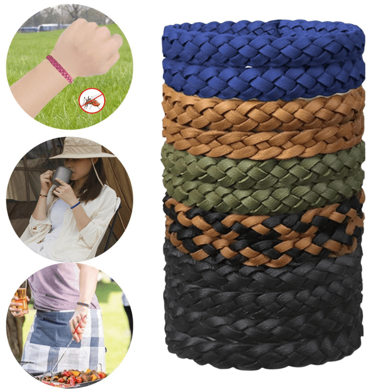 🦟 12 Pulseiras Repelentes de Mosquito – Seguras, Reutilizáveis e Perfeitas para Qualquer Ocasião! - Loja Descontou!