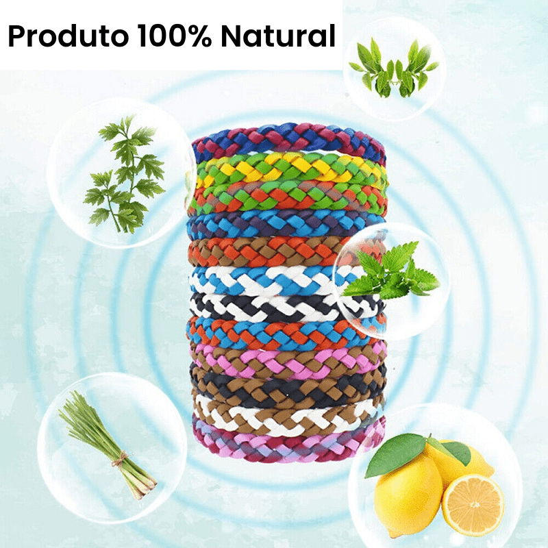 🦟 12 Pulseiras Repelentes de Mosquito – Seguras, Reutilizáveis e Perfeitas para Qualquer Ocasião! - Loja Descontou!