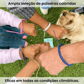 🦟 12 Pulseiras Repelentes de Mosquito – Seguras, Reutilizáveis e Perfeitas para Qualquer Ocasião! - Loja Descontou!