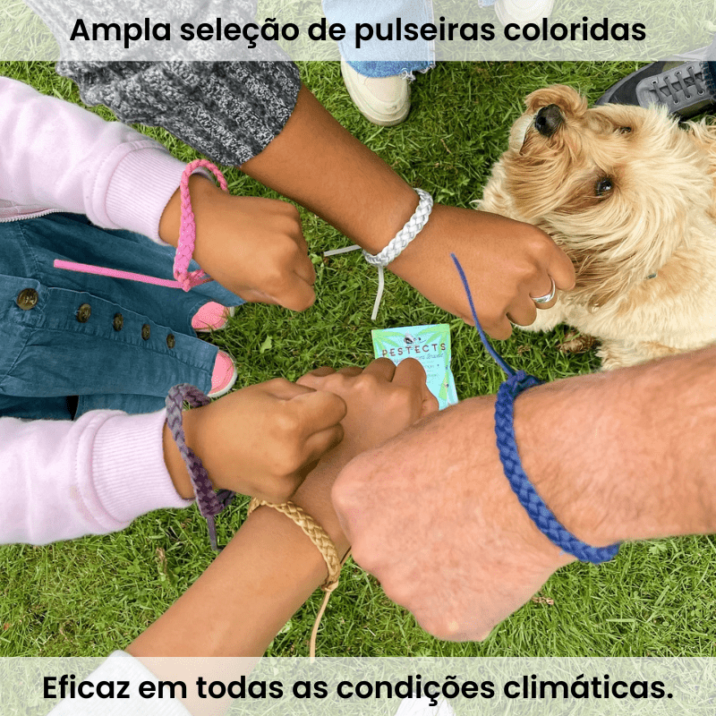 🦟 12 Pulseiras Repelentes de Mosquito – Seguras, Reutilizáveis e Perfeitas para Qualquer Ocasião! - Loja Descontou!