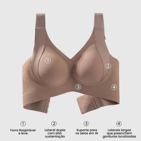 Kit 2 Sutiãs UpModelador – Anatômico Levanta os Seios com Sustentação e Conforto