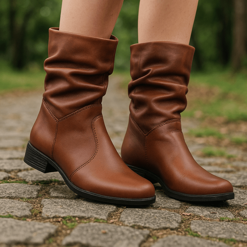Bota Western Elegance Cano Curto – Conforto que Abraça Seus Pés - Loja Descontou!