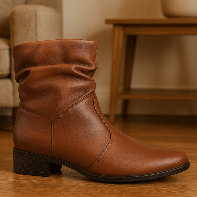 Bota Western Elegance Cano Curto – Conforto que Abraça Seus Pés - Loja Descontou!