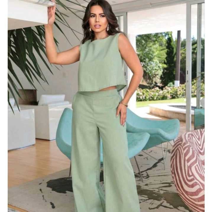 Conjunto Alfaiataria feminino - Loja Descontou!