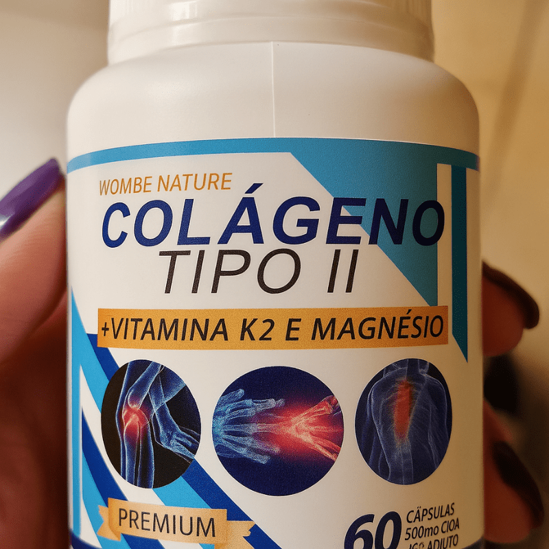 Kit 3 Colágeno tipo 2 - Dores Articulares + Vitaminas - 180 Cápsulas