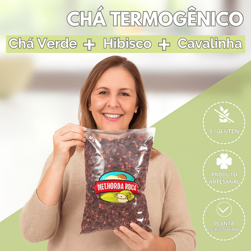 Kit Chá Detox Emagrecedor Termogênico e Diurético - Loja Descontou!