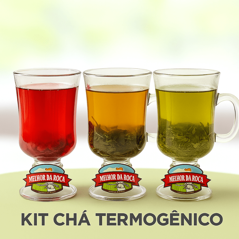 Kit Chá Detox Emagrecedor Termogênico e Diurético