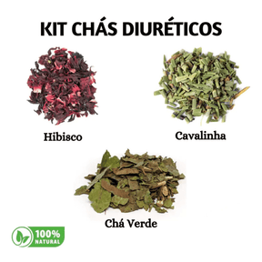 Kit Chá Detox Emagrecedor Termogênico e Diurético - Loja Descontou!