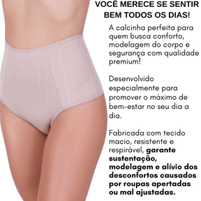 Kit com 5 Calcinhas Modeladoras - Modela sua cintura
