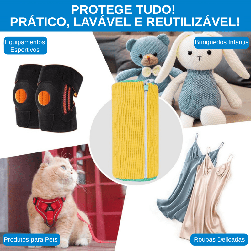 Bag LavaFácil® – Tênis Limpo e Perfeito Novamente – Frete Grátis + 40% OFF Hoje