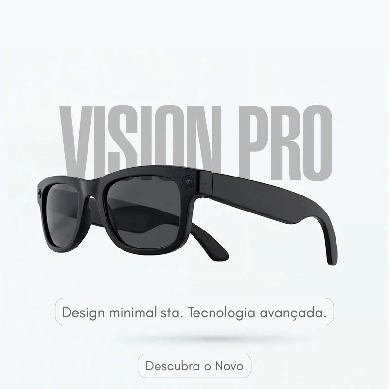 VisionPro® - Capture a vida com as mãos livres - Loja Descontou!